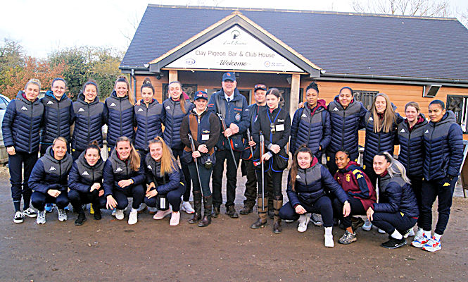 Coaching the Team from Aston Villa Ladies (Villianess) 2020